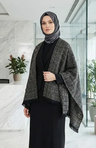 شال كتف أسود 1132-01 1132-01