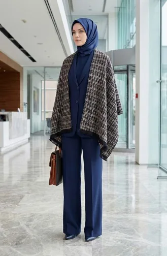 Omuz Şal 1135-01 Siyah