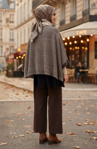شال كتف 1138-01 بني 1138-01