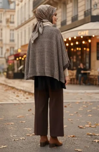 شال كتف 1138-01 بني 1138-01