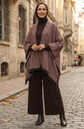 Schoudersjaal 1141-01 Nertsbruin 1141-01