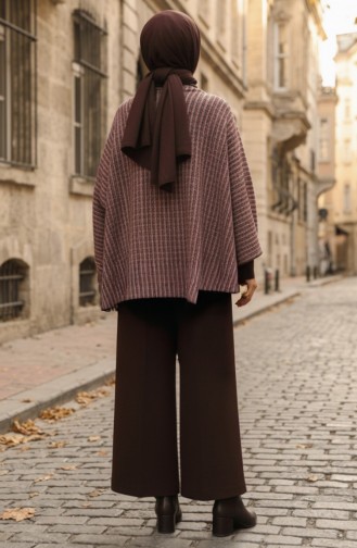 Schoudersjaal 1141-01 Nertsbruin 1141-01