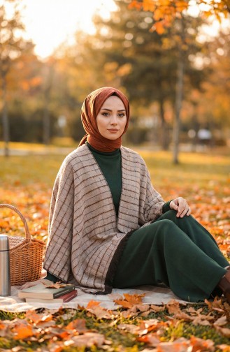 Schoudersjaal 1144-01 Nerts 1144-01