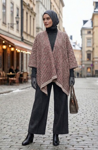 Schulterschal 1145-01 Rot 1145-01