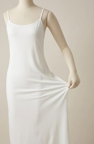 Doublure de Robe à Bretelles 1965-02 Blanc 1965-02