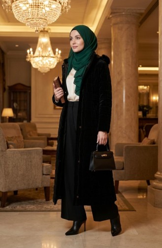 Veste à Capuche Nova Grande Taille 6320-01 Noire 6320-01