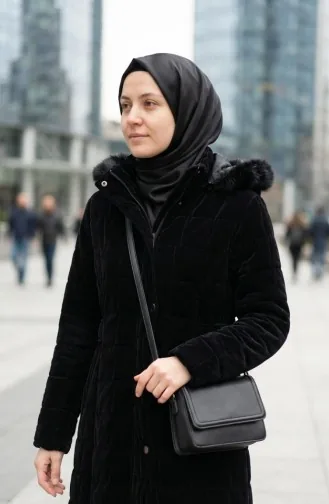 Veste à Capuche Nova Grande Taille 6320-01 Noire 6320-01