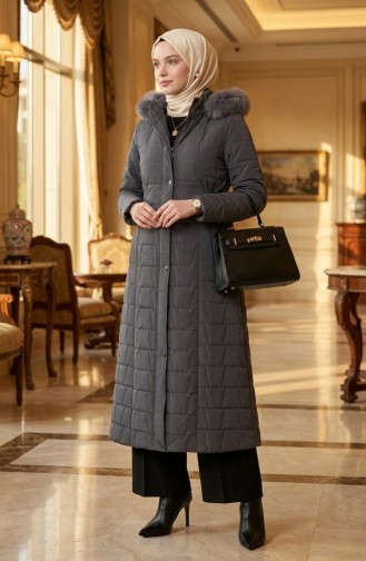 Veste à Capuche Nova Grande Taille 6320-05 Grise 6320-05