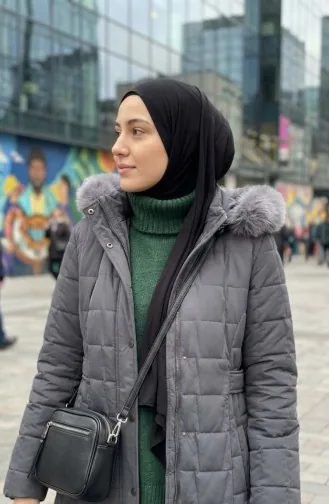 Plus Size Hooded Nova Jacket 6320-05 Grey 6320-05