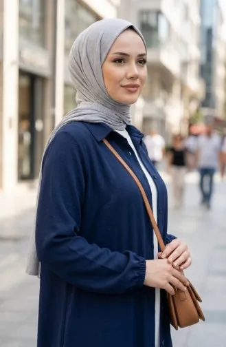 Viscose Belmando Stof Tuniek Broek Tweedelig Pak 0340-04 Marineblauw 0340-04