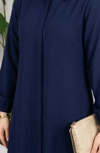 Viscose Belmando Stof Tuniek Broek Tweedelig Pak 0340-04 Marineblauw 0340-04