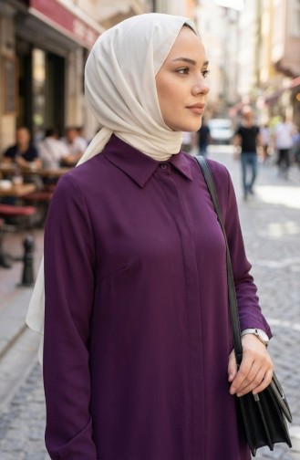 بدلة مزدوجة من قماش فيسكوز بلماندو، بنطلون تونك، 0340-11 أرجواني 0340-11