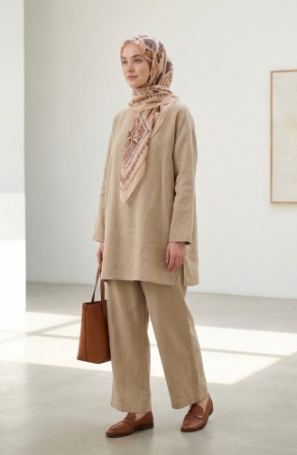 Amber Patterned Scarf 70326-10 Light Salmon 70326-10