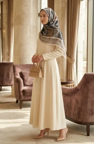 Karaca Desenli Cotton Eşarp 81091-05 Açık Sarı Oranj