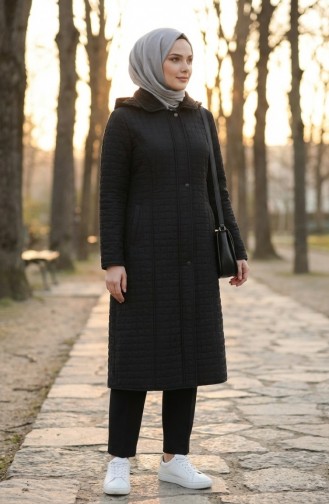 Steppjacke In Übergröße 6239-01 Schwarz 6239-01