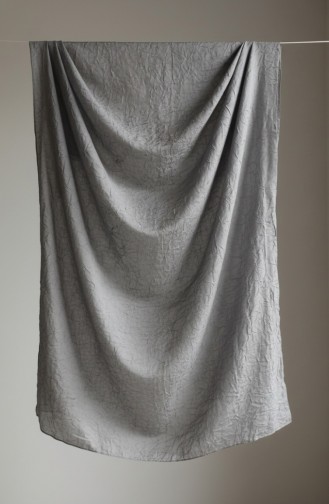 Bamboe Kras Sjaal 1005-01 Grijs 1005-01