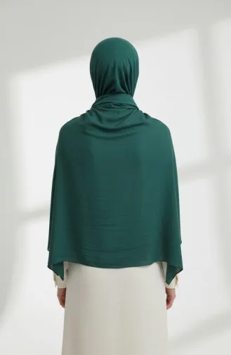 Bambu Kraş Şal 1005-02 Zümrüt Yeşili