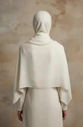 Bambu Kraş Şal 1005-03 Krem