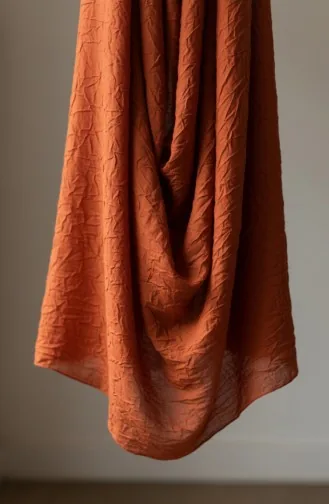 Bambu Kraş Şal 1005-04 Kiremit