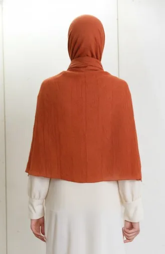 Bambu Kraş Şal 1005-04 Kiremit