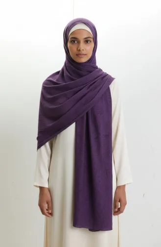 Bamboe Kras Sjaal 1005-06 Paars 1005-06