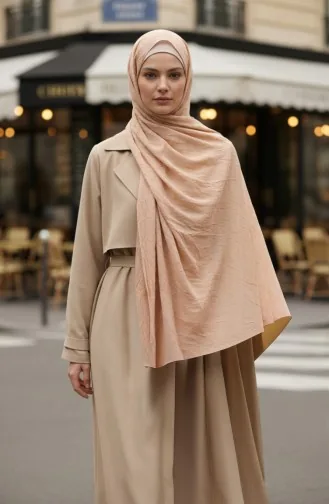 Bambu Kraş Şal 1005-07 Sütlü kahve