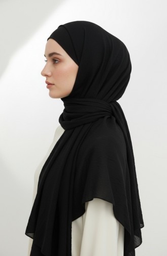 Bamboe Kras Sjaal 1005-09 Zwart 1005-09