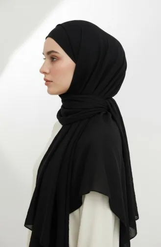 شال بامبو كراس 1005-09 أسود 1005-09