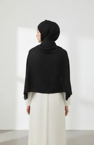 شال بامبو كراس 1005-09 أسود 1005-09