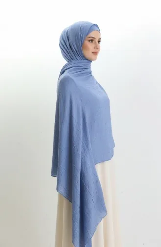 Kras Châle Bambou 1005-10 Indigo 1005-10