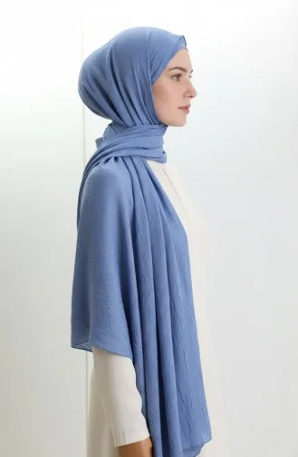 Kras Châle Bambou 1005-10 Indigo 1005-10