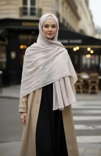 شال بامبو كراس 1005-12 حجر 1005-12