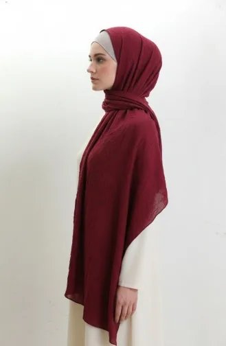 Bambu Kraş Şal 1005-16 Bordo