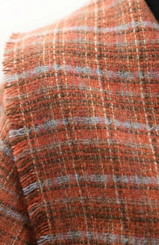 Schoudersjaal 3016-01 Terracotta 3016-01