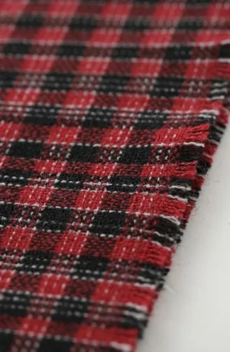 Schulterschal 3033-01 Rot Schwarz 3033-01