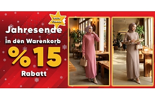 Zusätzliche 15% Rabatt im Warenkorb