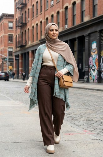 Schulterschal 3017-01 Hellgrün 3017-01