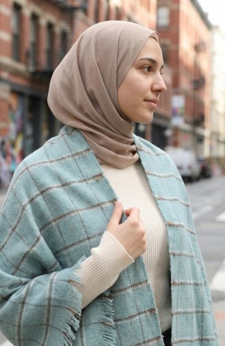 Schoudersjaal 3017-01 Lichtgroen 3017-01