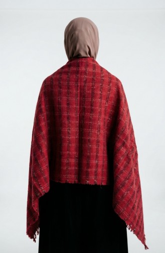 Shoulder Shawl 3020-01 Red 3020-01
