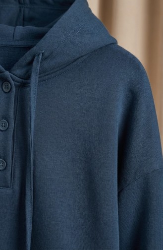 Düğmeli Takım Elbise 4609-01 Lacivert