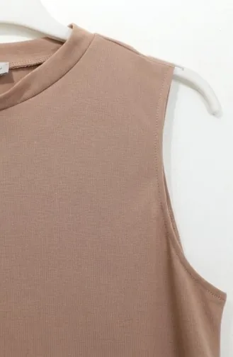 Tailleur-robe Boutonné 4609-05 Vison 4609-05