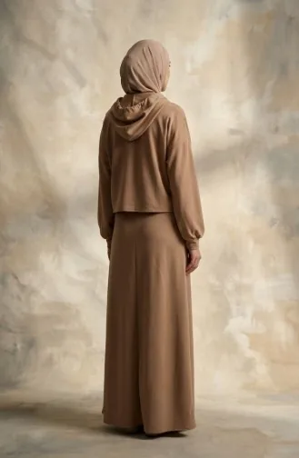 Tailleur-robe Boutonné 4609-05 Vison 4609-05