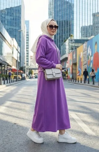 Tailleur-robe Boutonné 4609-06 Lilas 4609-06