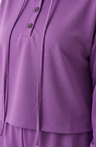 Tailleur-robe Boutonné 4609-06 Lilas 4609-06