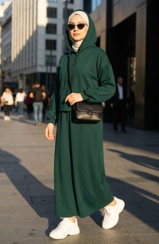 Button-Down Dress Suit 4609-07 Emerald Green 4609-07