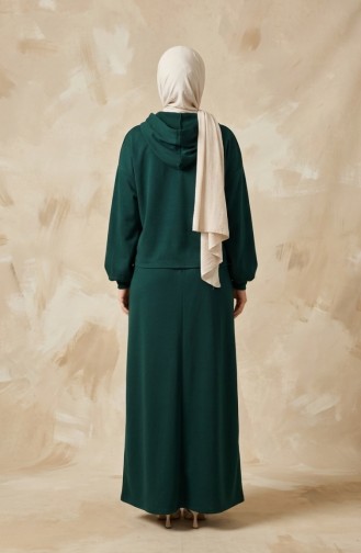 Button-Down Dress Suit 4609-07 Emerald Green 4609-07