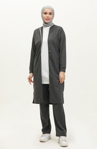 Trainingspak Met Ritssluiting 3044-01 Antraciet 3044-01