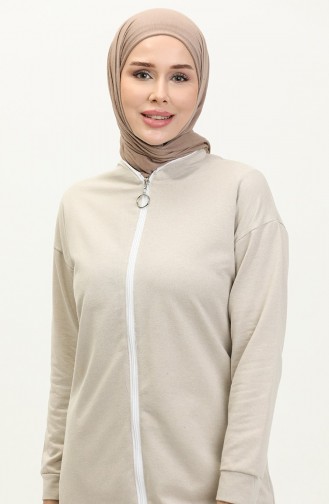Trainingspak Met Ritssluiting 3044-07 Beige 3044-07