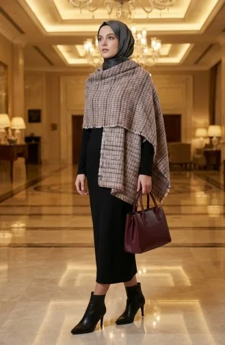 Châle D`épaule 3003-01 Terre Cuite 3003-01