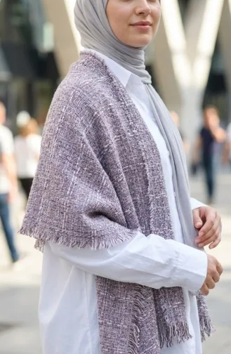 شال كتف 3005-01 ليلكي 3005-01